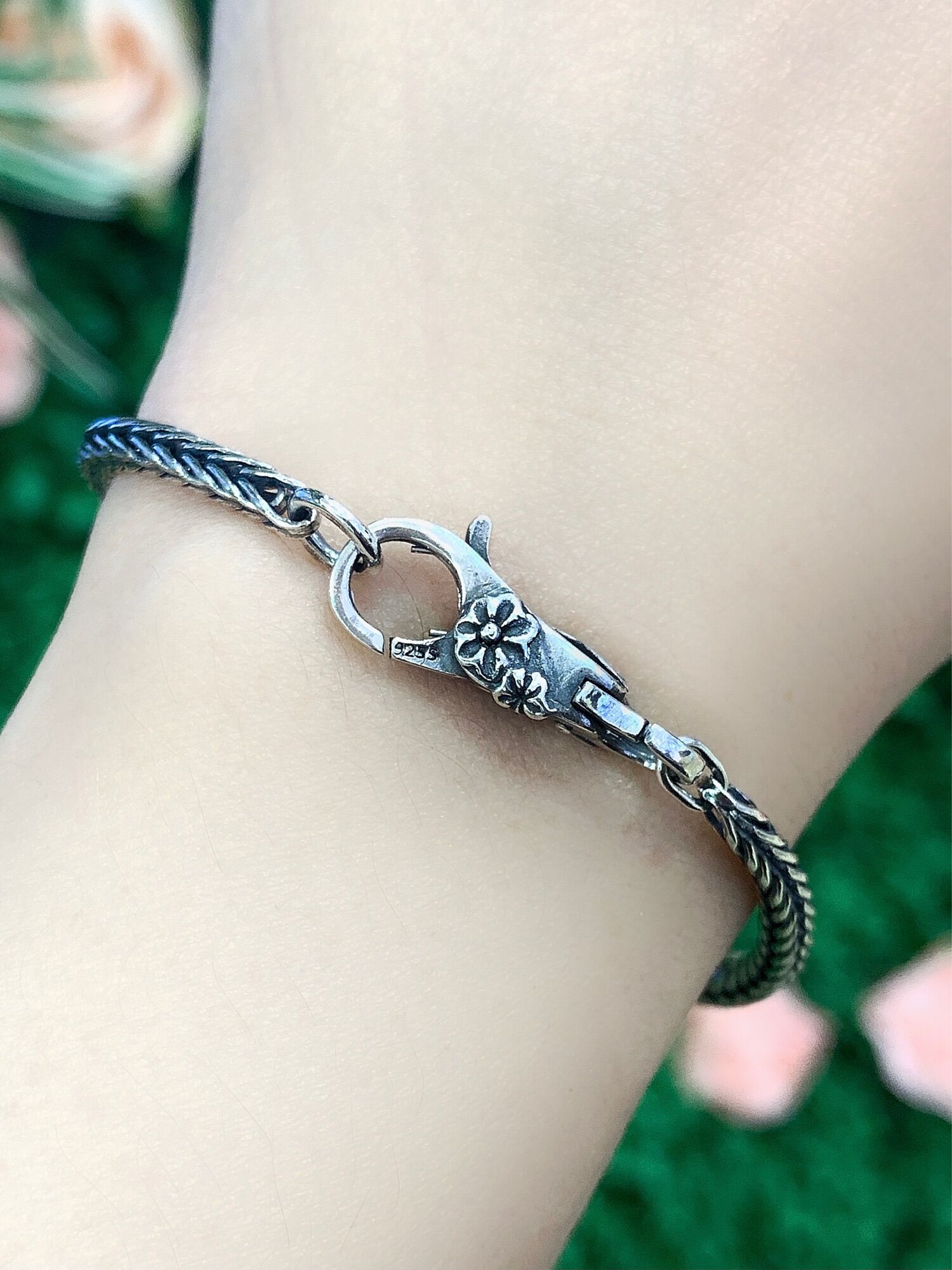 TROLLBEADS Khóa bạc cao cấp Flutter By