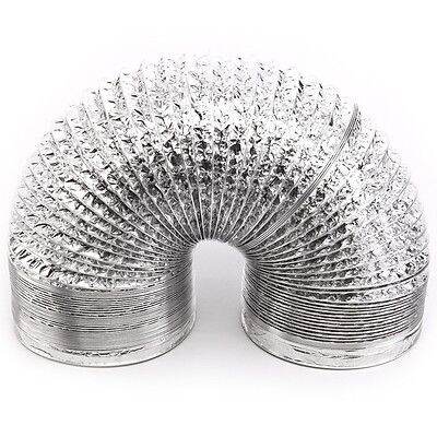 Ống sun bạc hút mùi phi 100mm dài 8 mét
