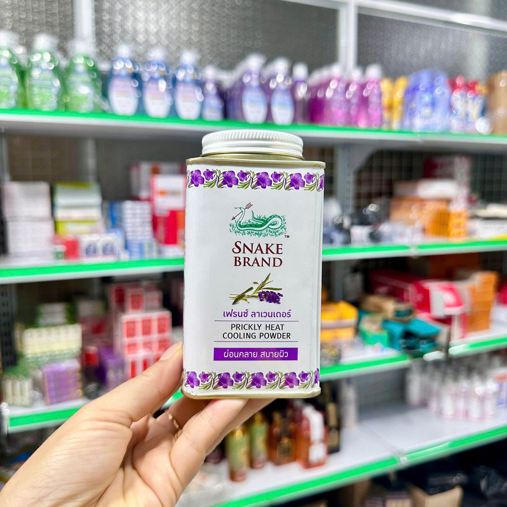 Phấn lạnh Snake Brand Thái Lan 140g