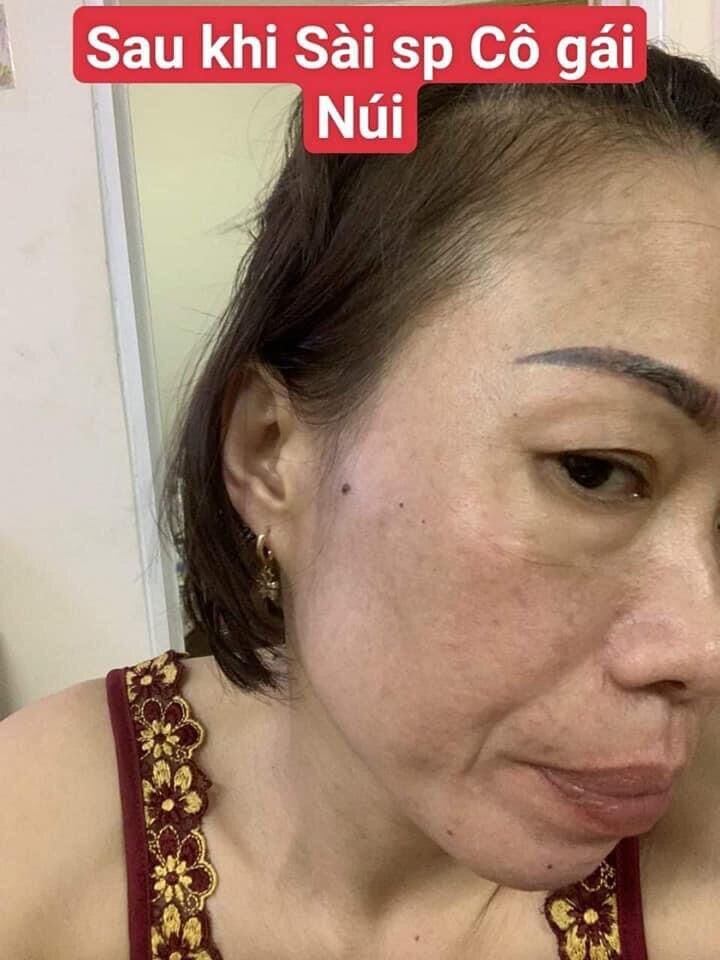 Mặt nạ cao lá rừng cô gái núi