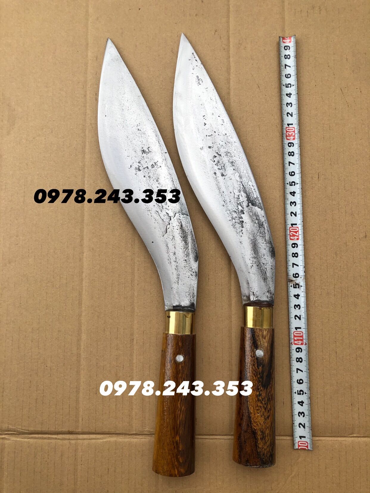 Dao chặt gà vịt - chặt củi chuẩn nhíp xe
