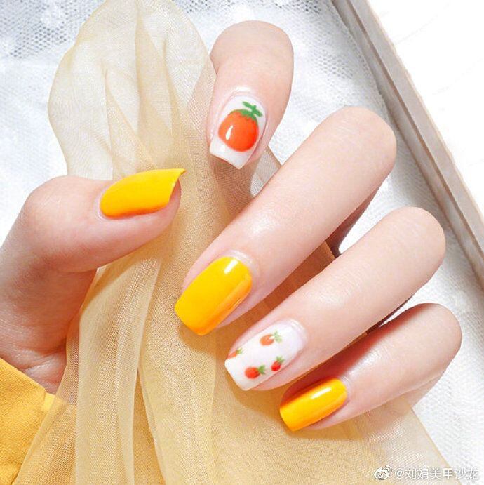 Móng Úp Thiết Kế Hoạ Tiết 🍊 ..Tặng kèm Dũa ,keo..💝