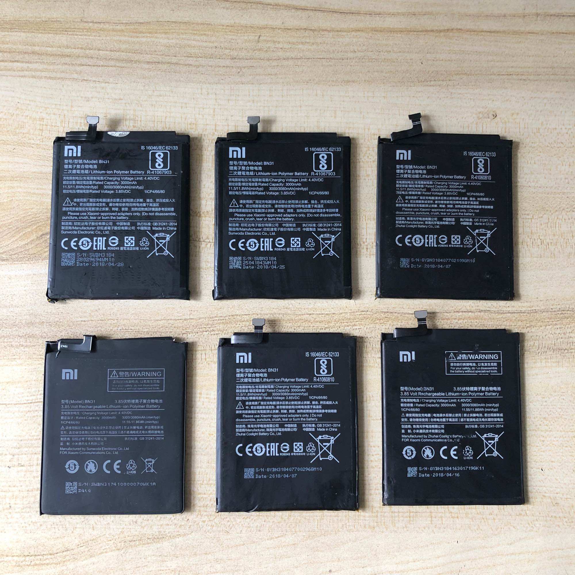 Pin Zin Xiaomi Redmi 5X / Redmi A1 / Redmi S2 / Redmi Note 5A / REDMI Note 5A Prime ( BN31 ) .
