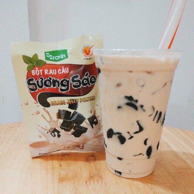 Bột Rau Câu Sương Sáo Đen Rovin 50gr