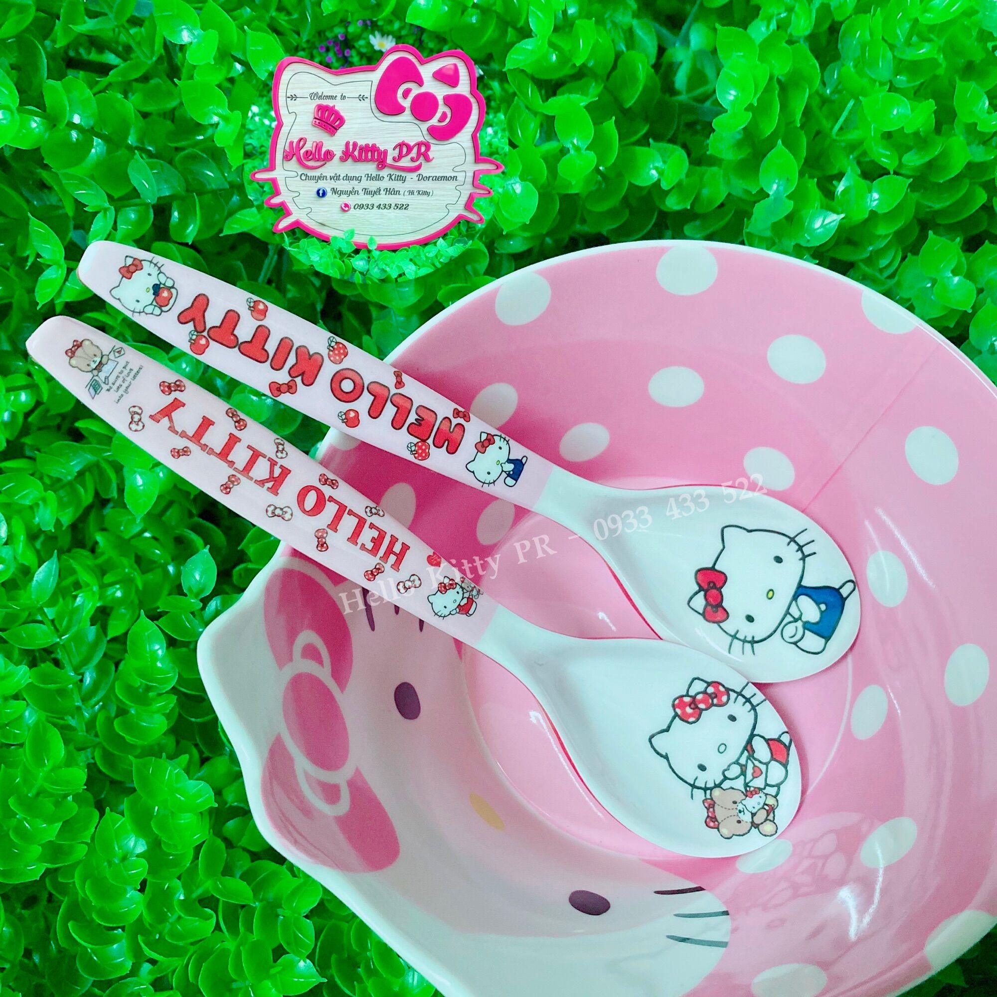 Muỗng thìa Hello Kitty - Doremon Doraemon