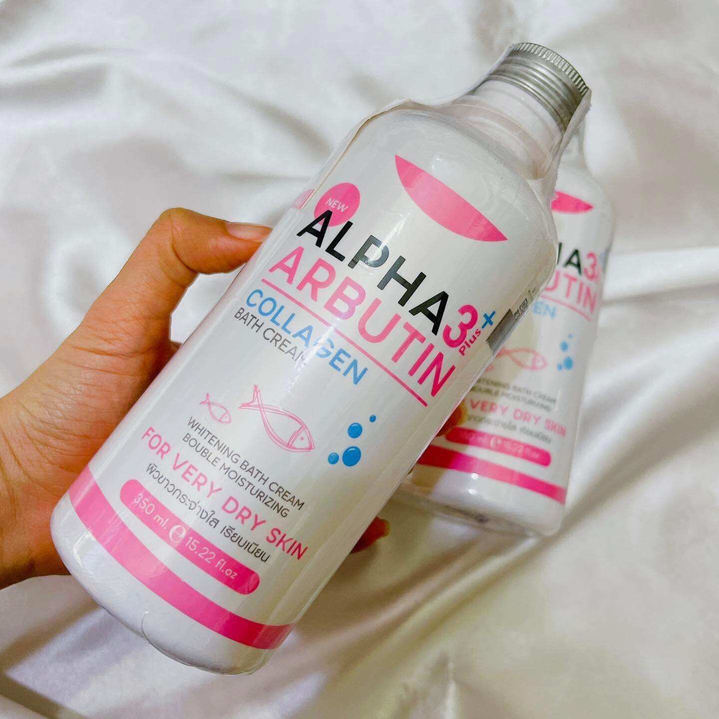 Sữa tắm trắng da alpha arbutin 3 plus+ 350ml thái lan chính hãng