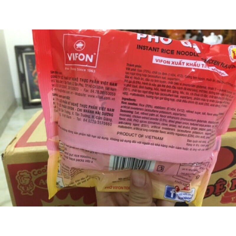 Phở Bò/Phở Gò Vifon Gói 65g