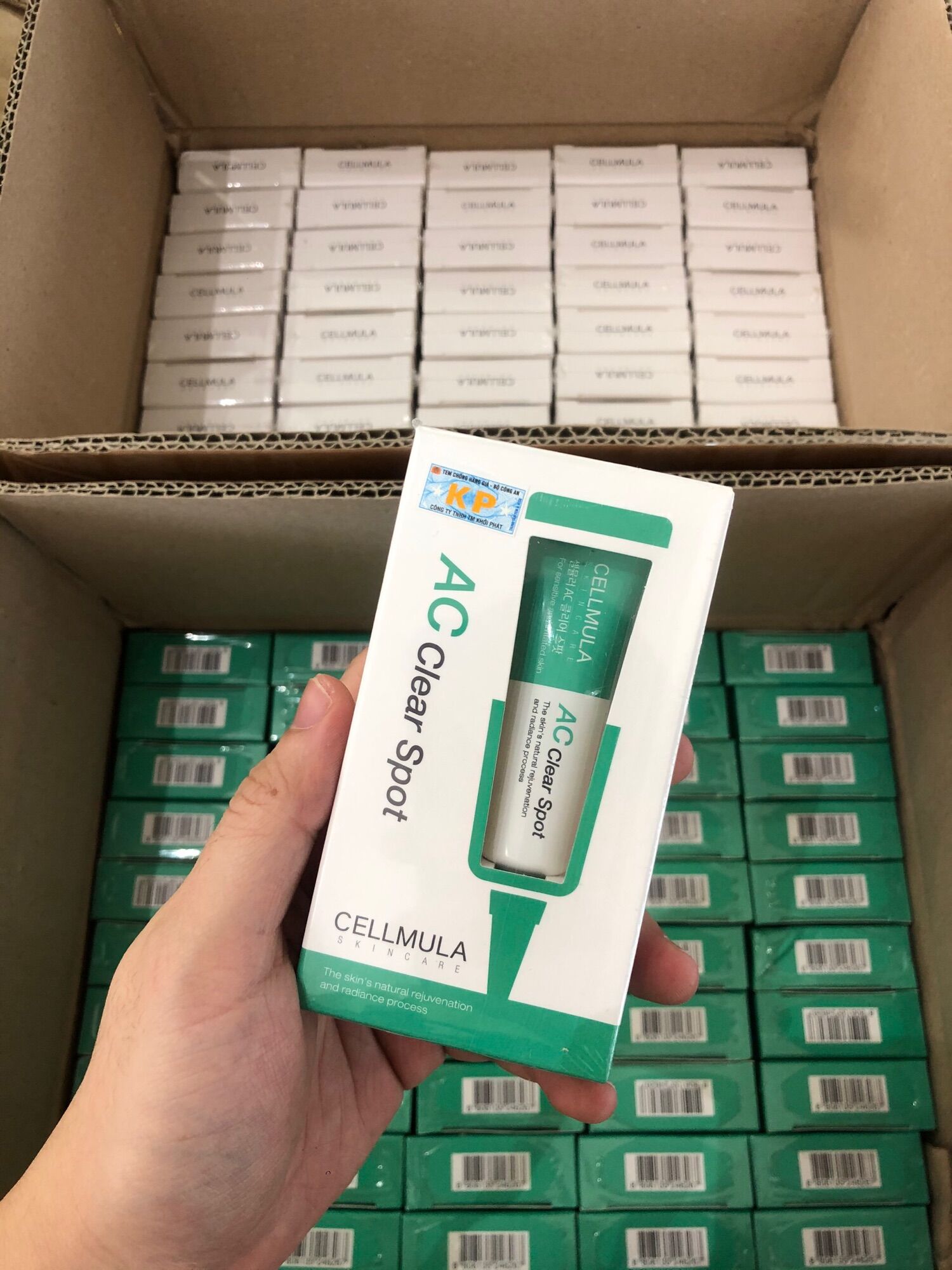 Kem chấm mụn ac clear spot 10ml