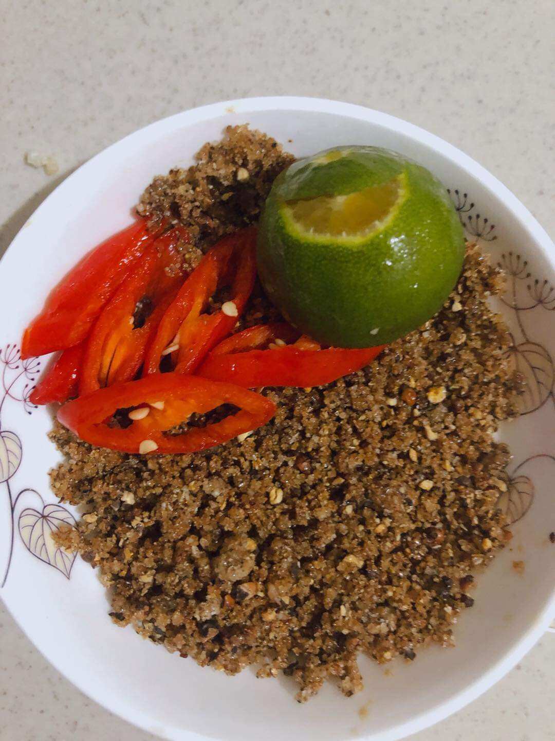 MUỐI TIÊU RANG CHẤM GÀ Ủ MUỐI