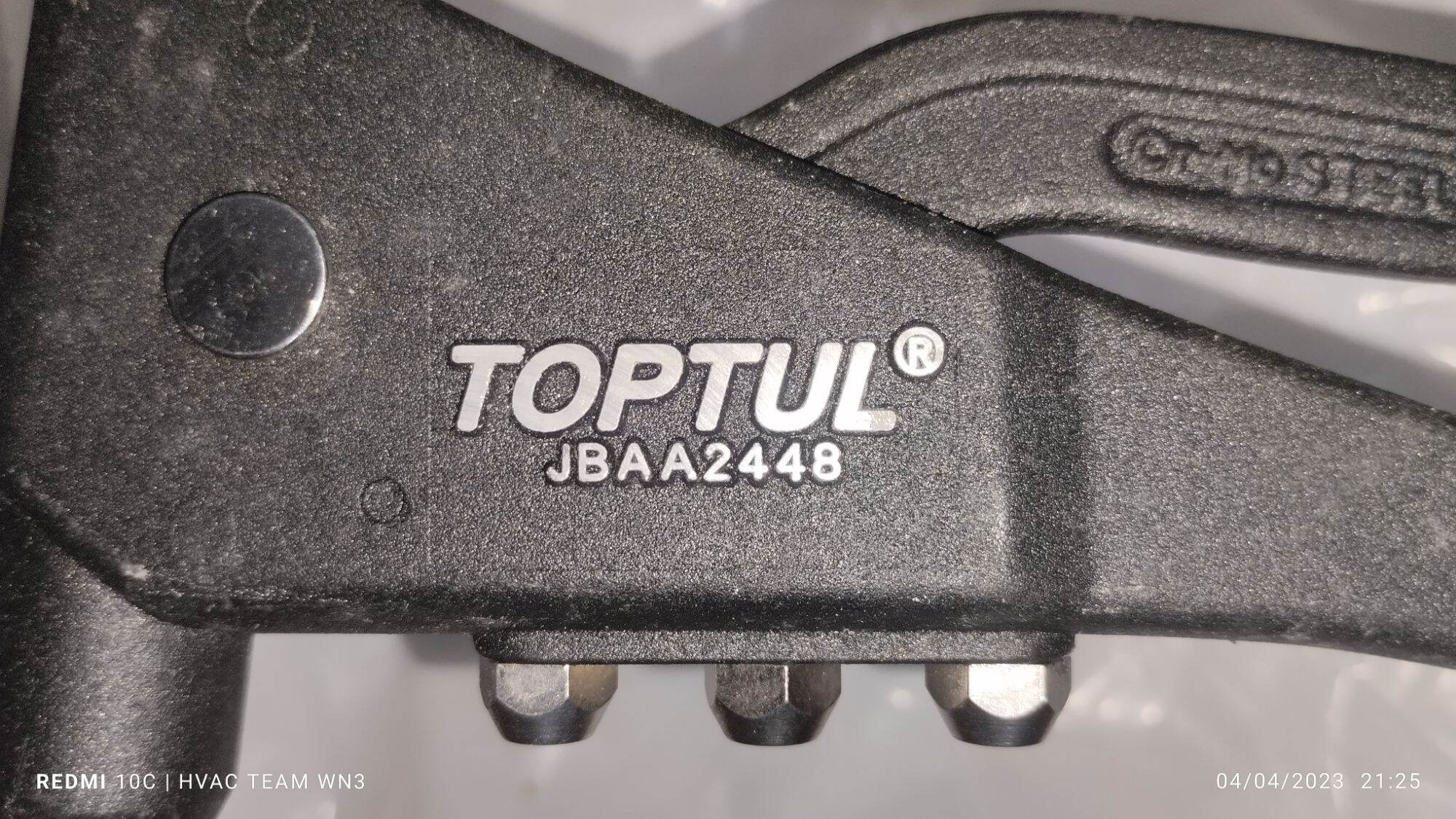 Kìm rút rivet Toptul JBAA2448