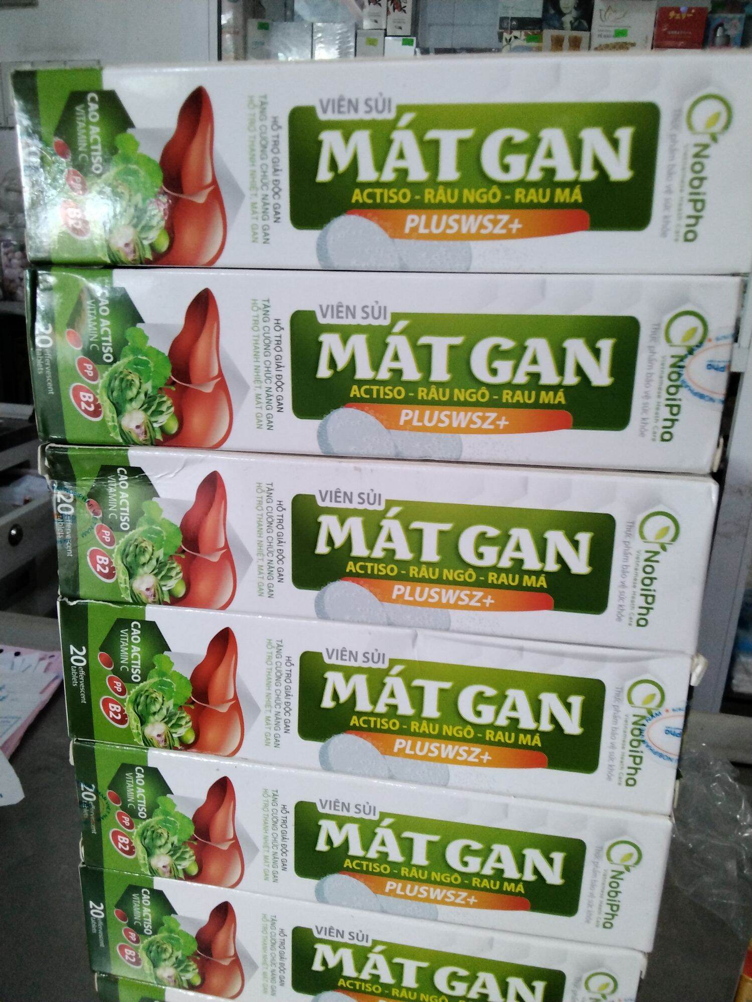 Viên sủi mát gan 20 viên