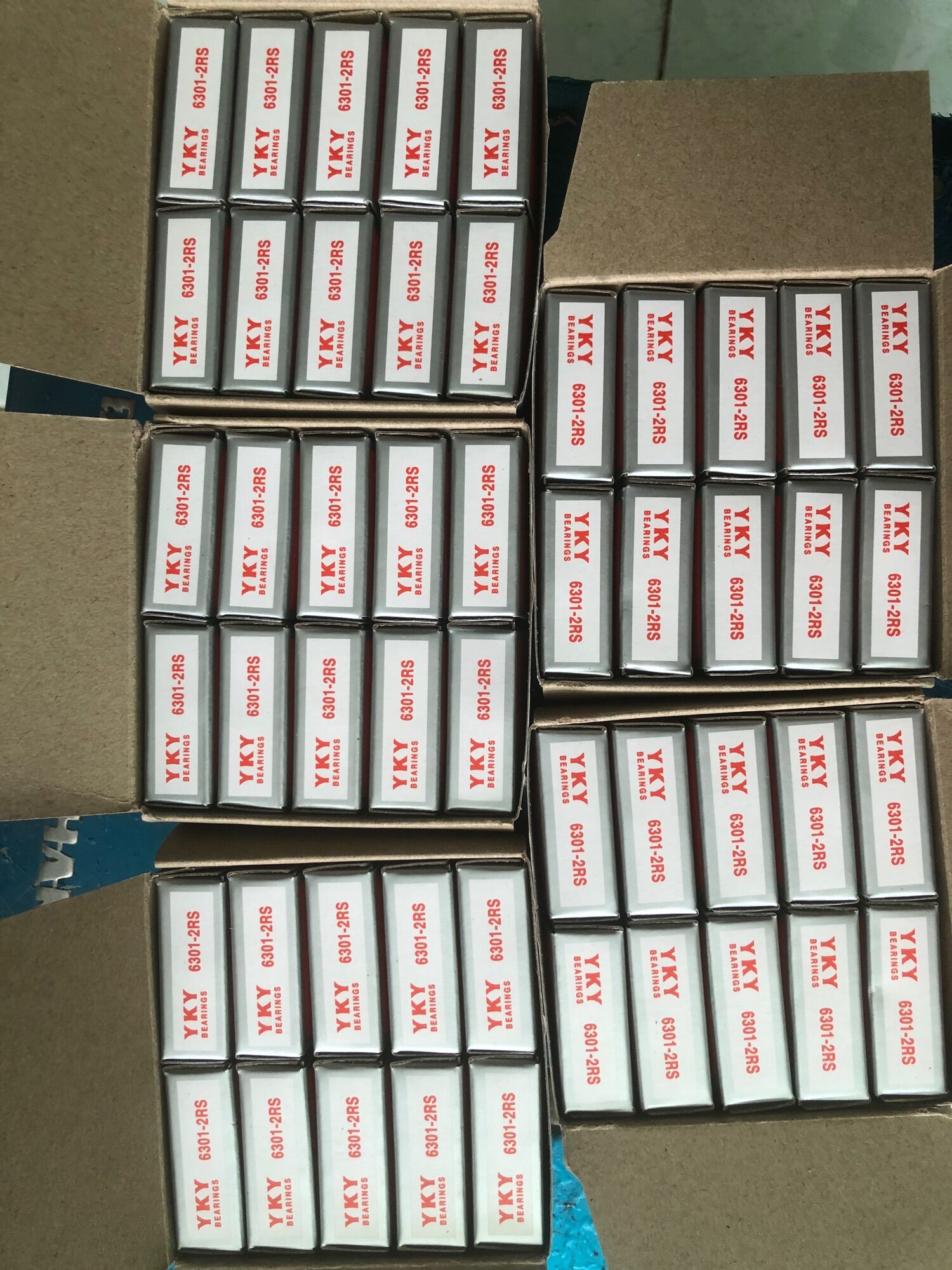 Combo 50 bạc đạn 6301-2rs _YKY