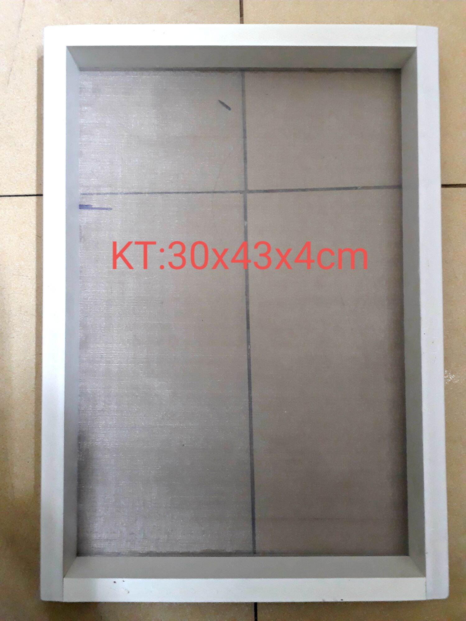 Khay hứng phân,cặn bẩn bể cá cảnh(kt:30×43×4cm)