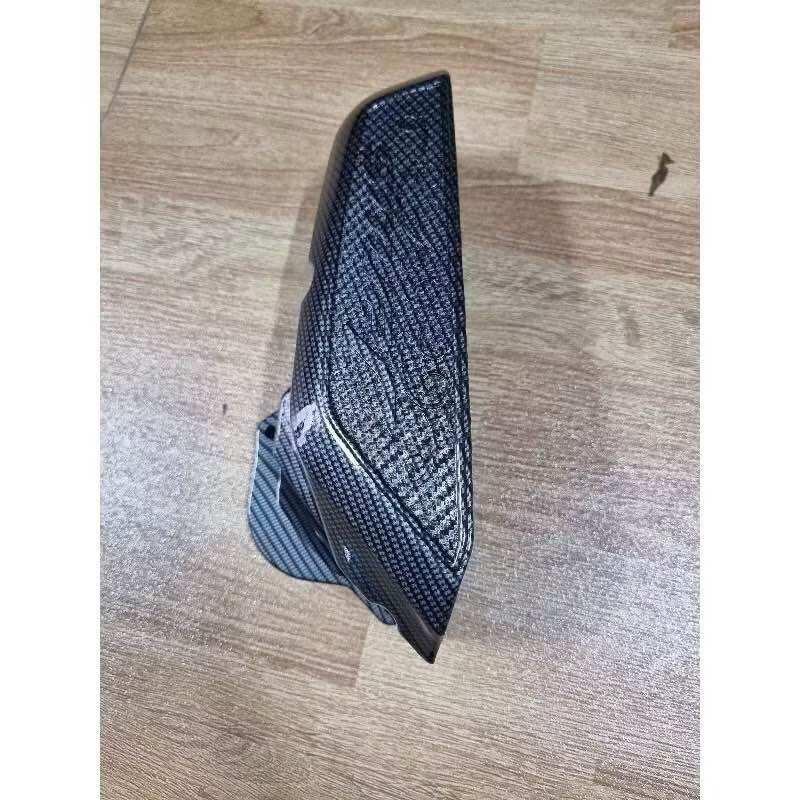Ốp bầu gió (pô e) nhựa abs các bon cao cấp đen bóng xe JANUS ( Yamaha)