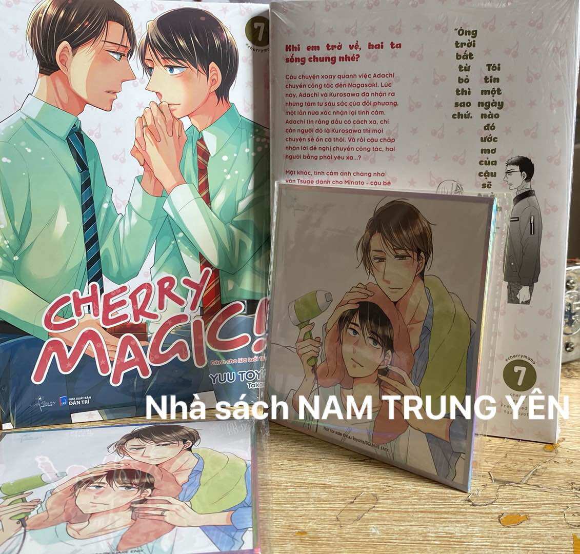 Sách Truyện tranh - COMBO Cherry Magic - Yuu Toyota ( TẶNG 1 MÓC KHOÁ ĐAM NHẬP KHẨU - SỐ LƯỢNG GIỚI HẠN)