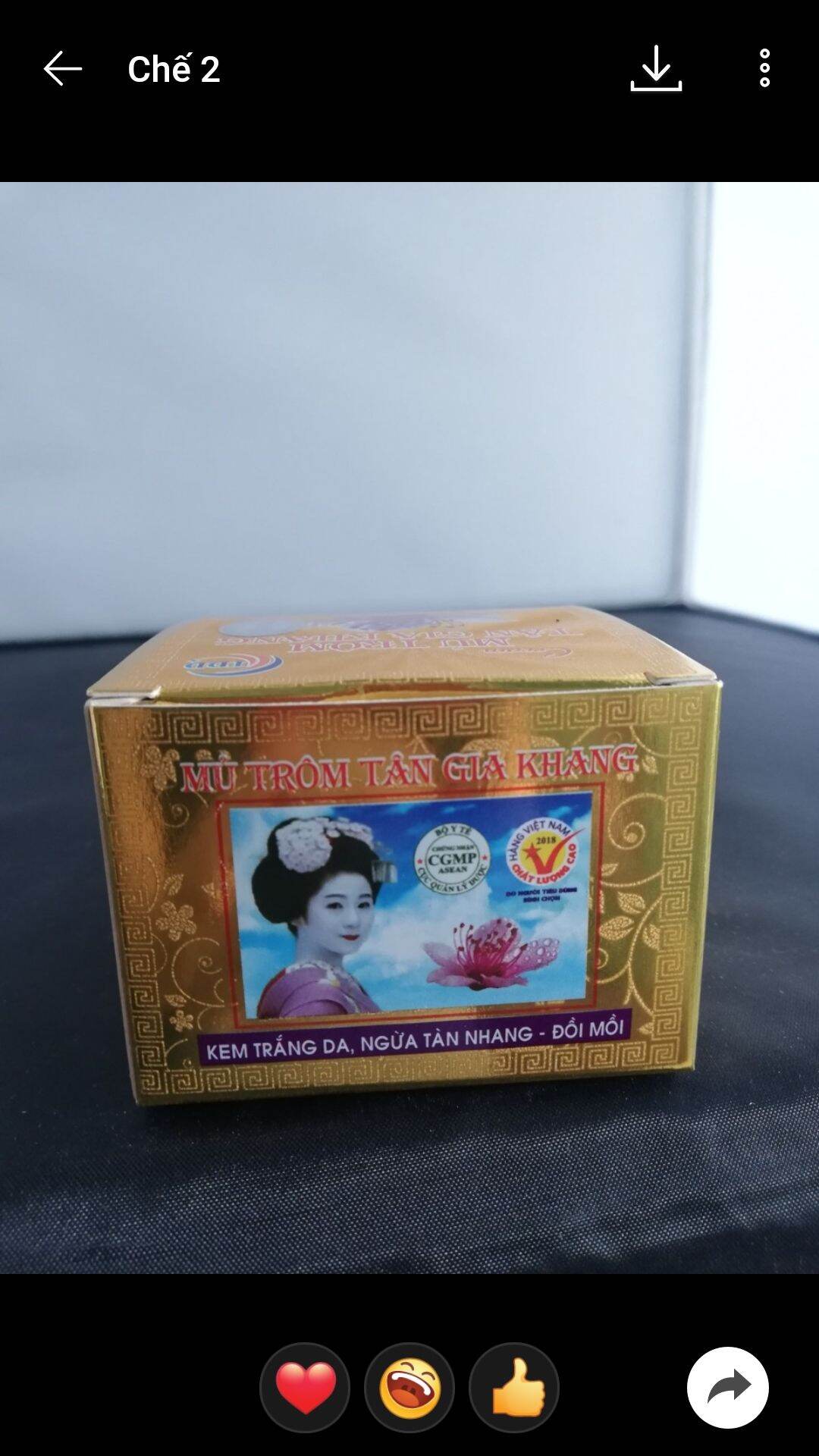 Tân Gia Khang mủ chôm trắng da ngừa nám tàn nhang 6g