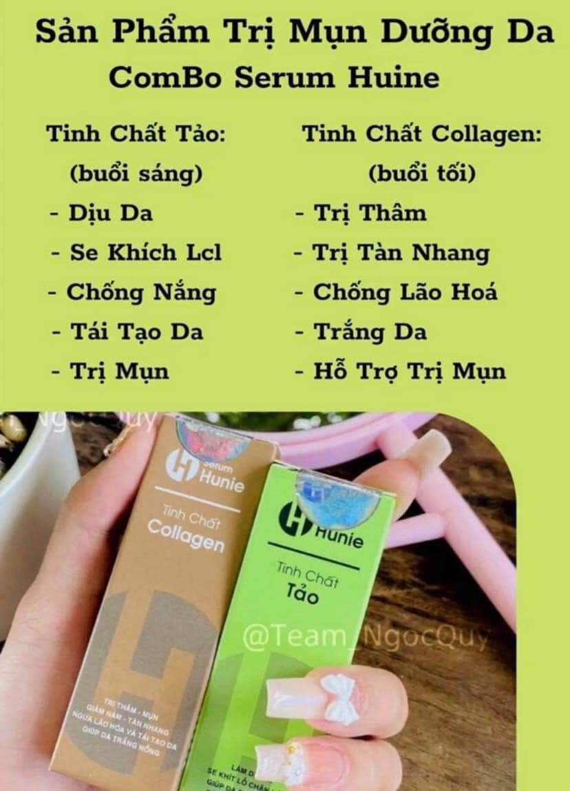 Serum hunie chuyên giảm mụn mờ thâm