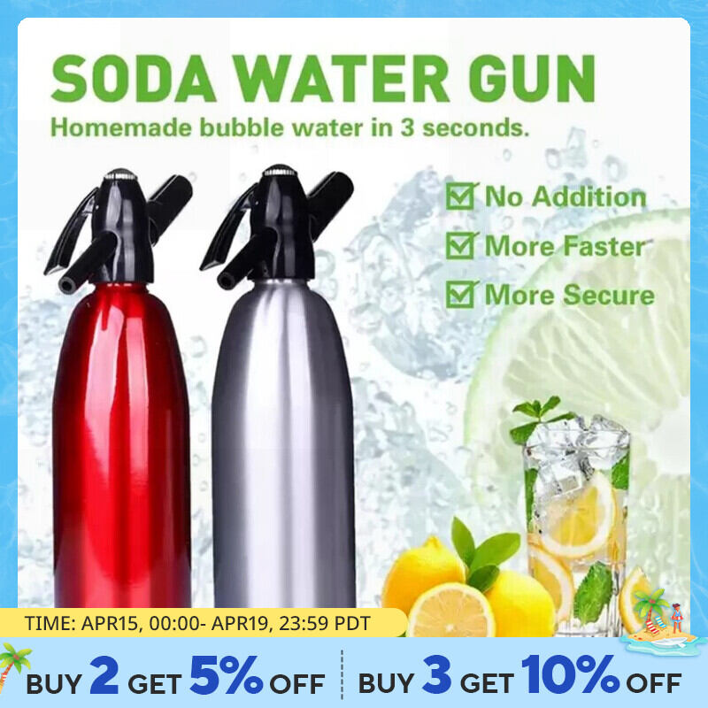 Nhôm thanh tự làm soda Máy phát điện Nước bong bóng lạnh uống cocktail Soda máy