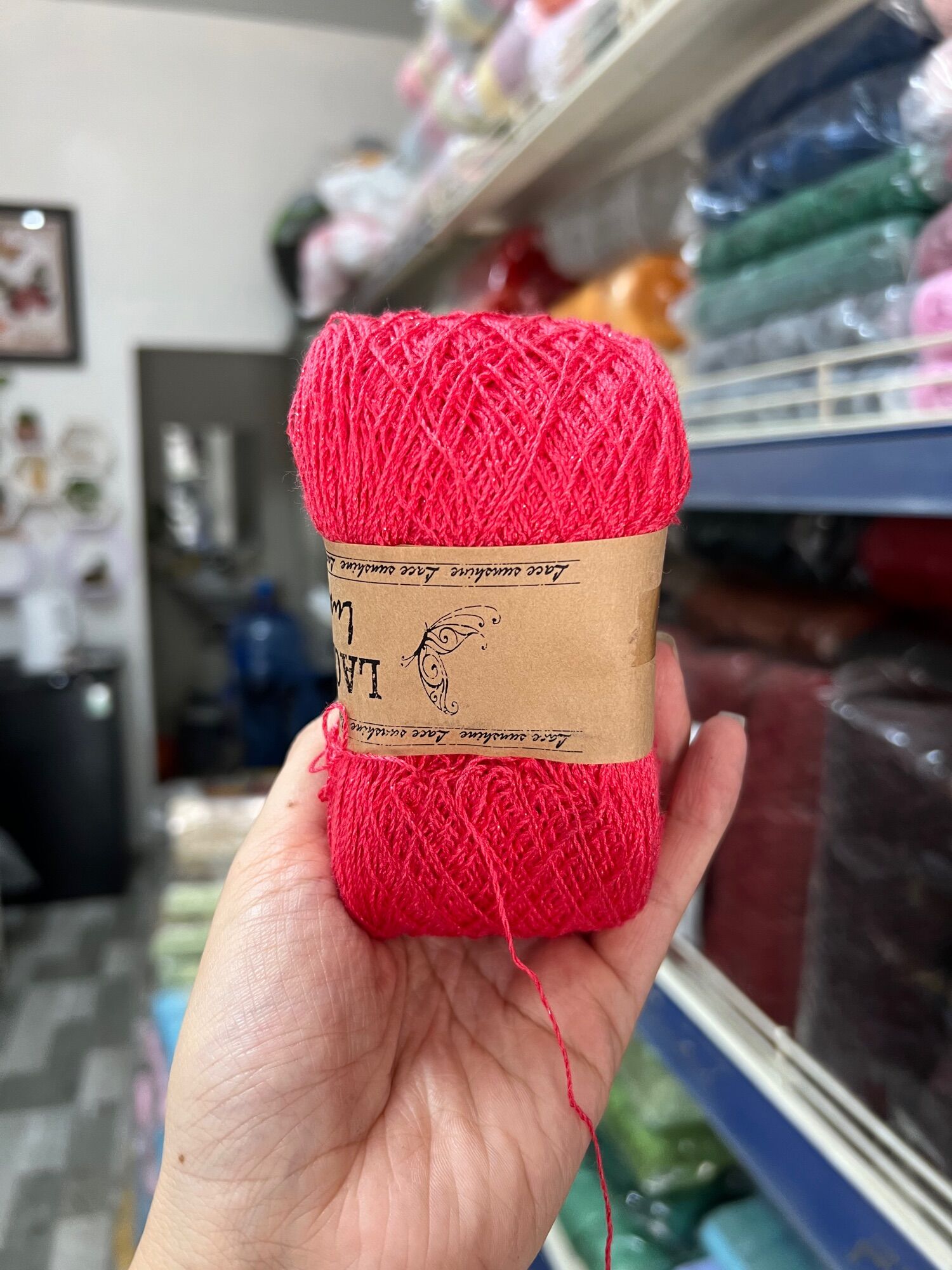 Sợi lace nhũ
