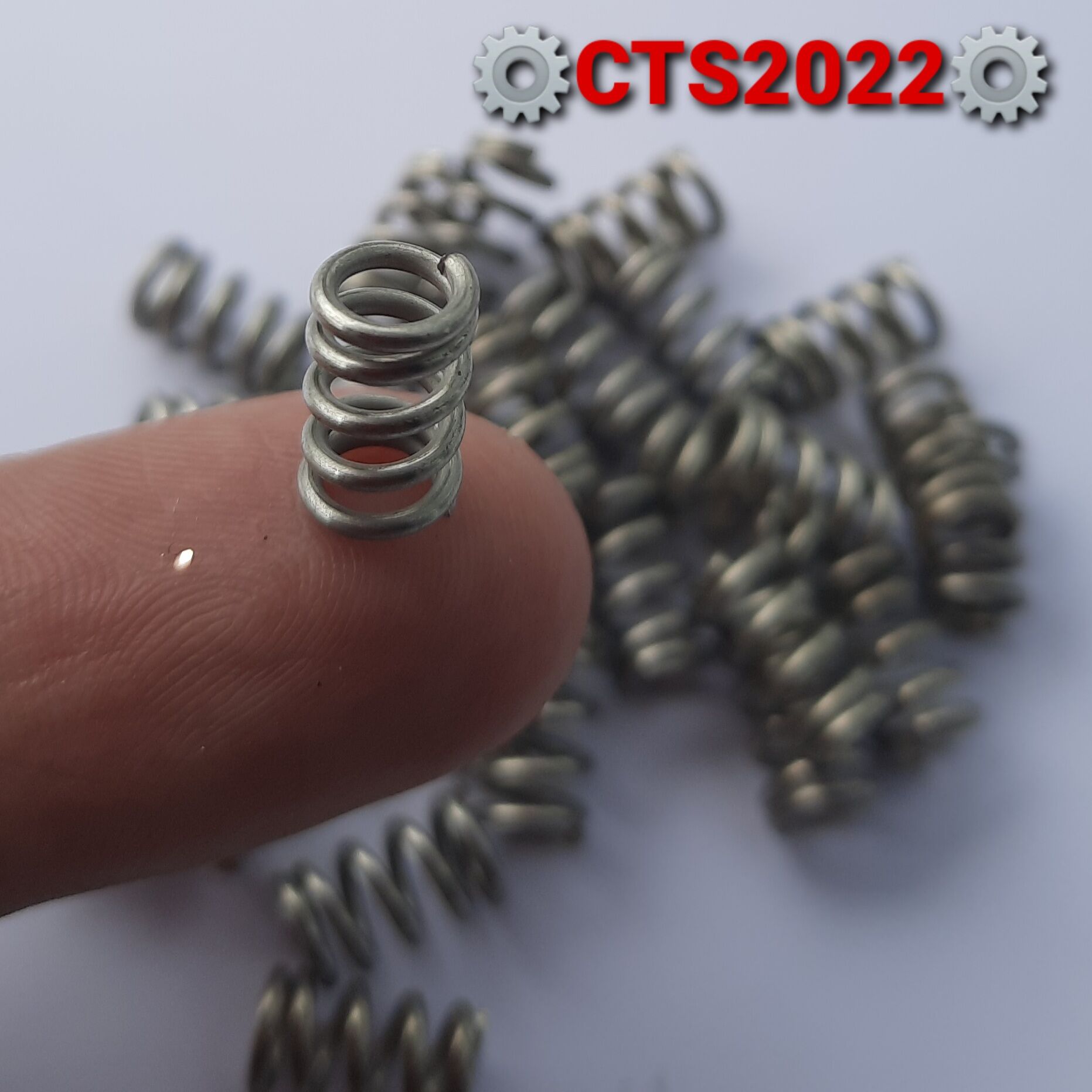 Lò xo nén inox304 phi 6mm sợi 1mm
