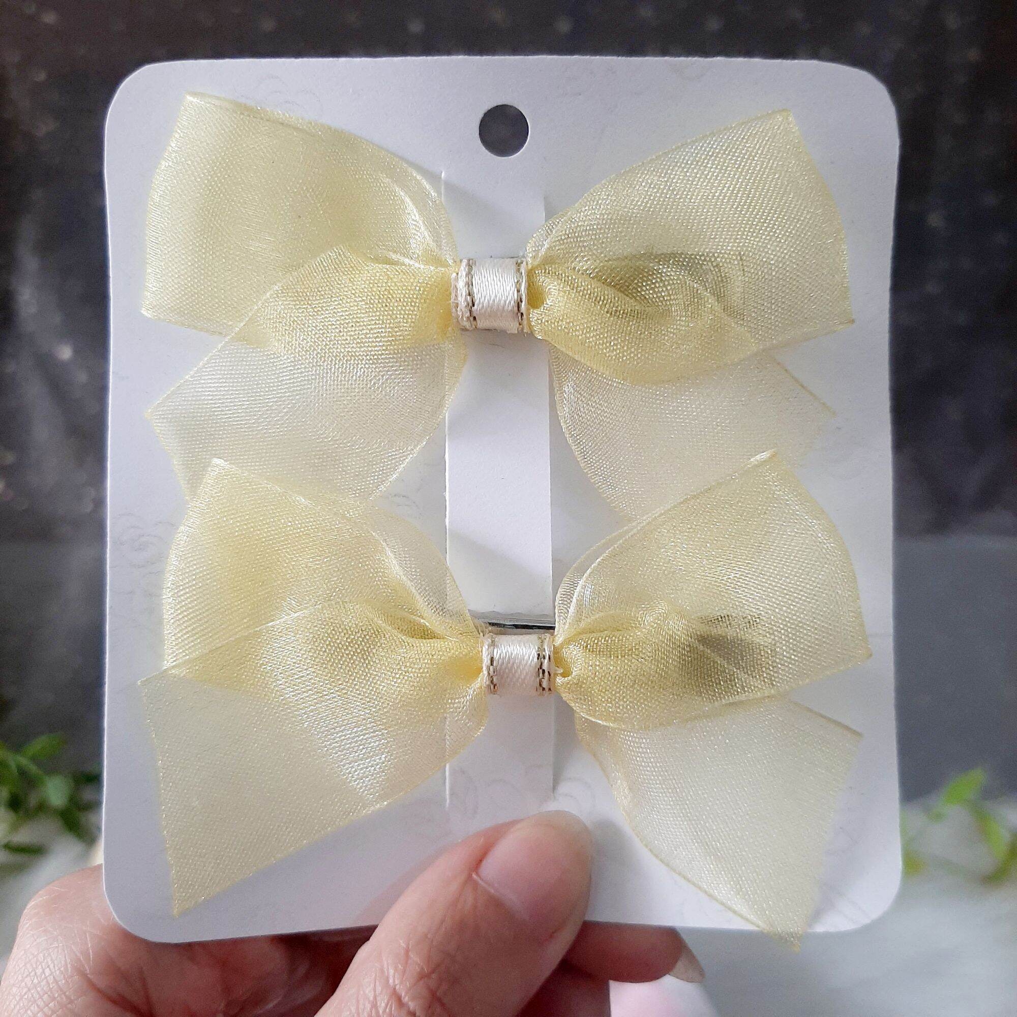 Set 2 kẹp tóc dễ thương cho bé