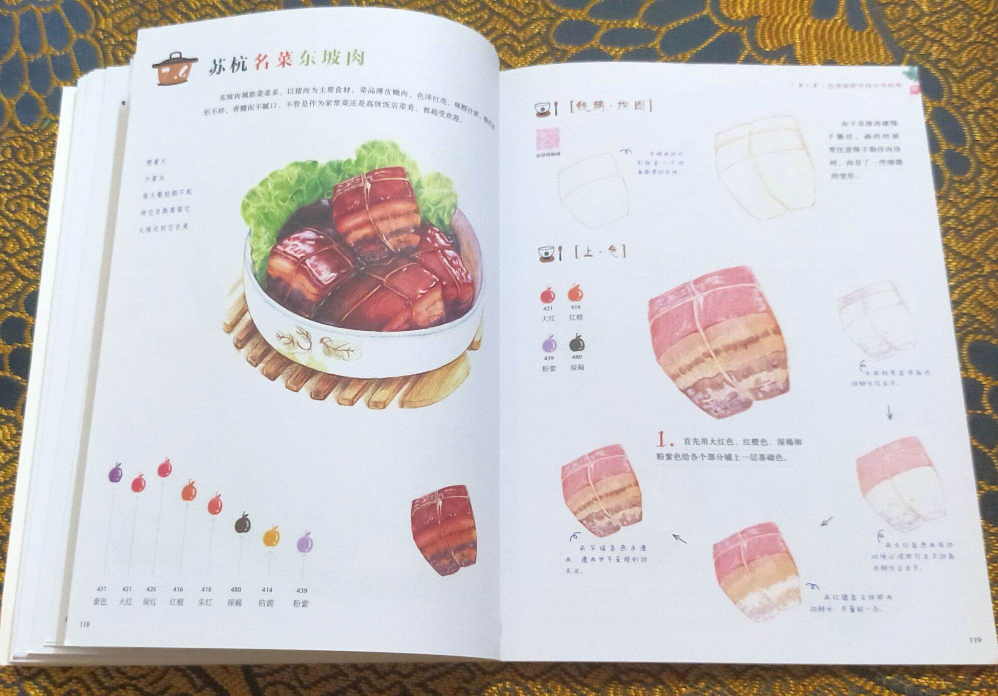 Sổ Vẽ Phác Thảo chì màu Vương quốc Đồ ăn