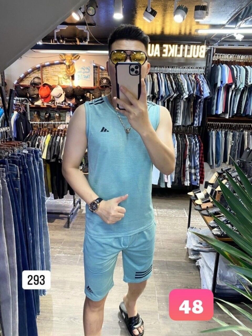 [ 7 Mẫu Bộ Đồ Thể Thao Nam] Sét Bộ Đồ Thể Thao Nam Mùa Hè Cộc Tay