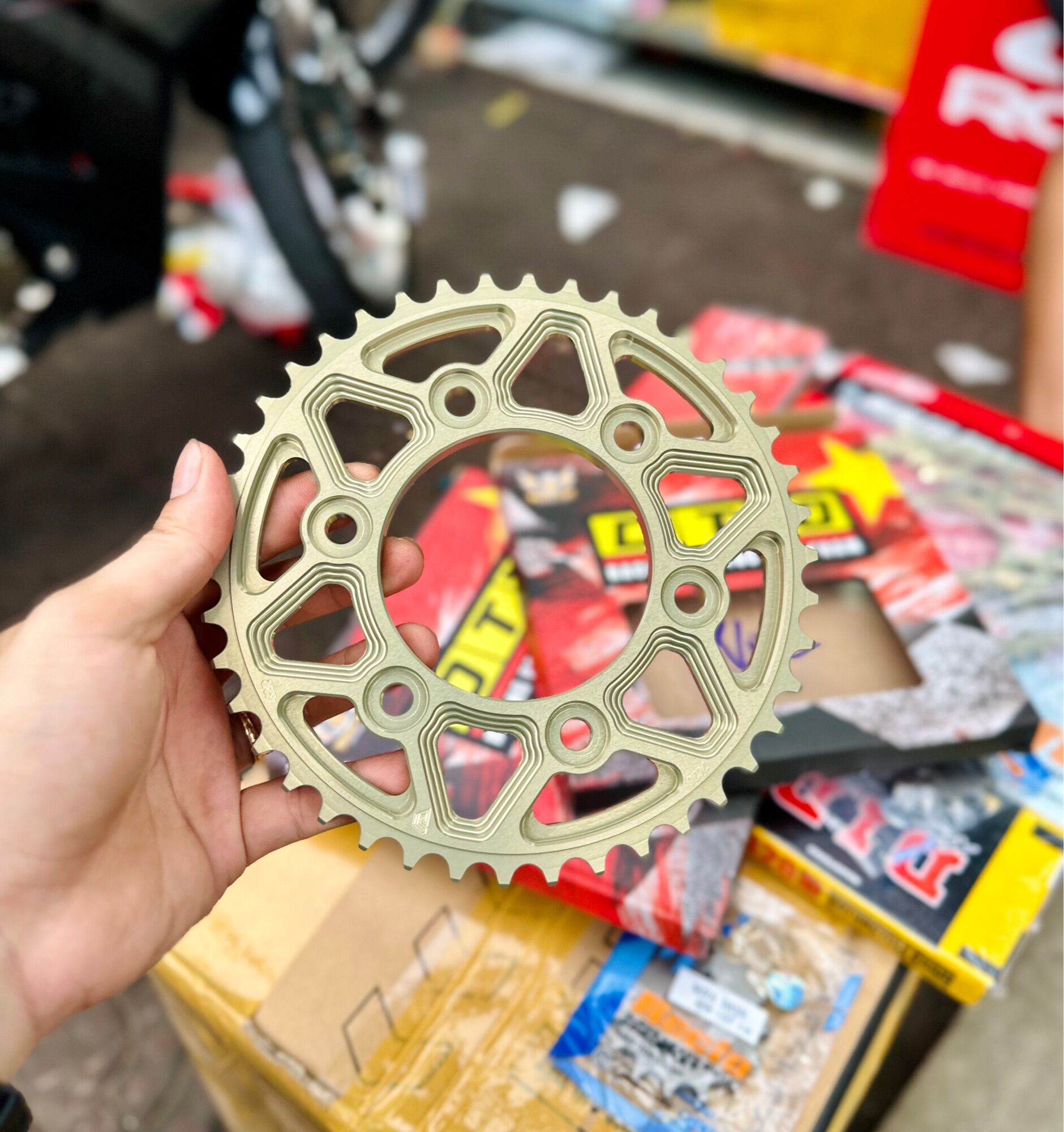 Đĩa Nhôm 7075 DT V2 Ex150 Winner