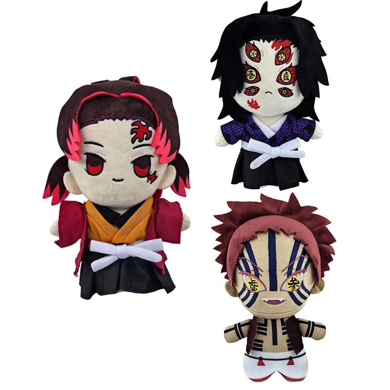 Demon Slayer Sang Trọng Đồ Chơi Nhồi Bông Tsugikuni Yoriichi Tsugikuni Michikatsu Akaza Anime Hoạt Hình Hình Búp Bê Mềm Pp Cotton Unisex Quà Tặng Sinh Nhật Cho Trẻ Em 18 +