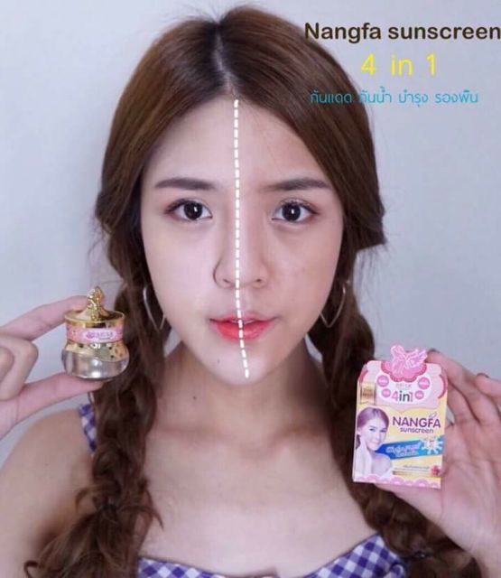 [HCM]KEM CHỐNG NẮNG NANG-FA THÁI LAN SPF 50