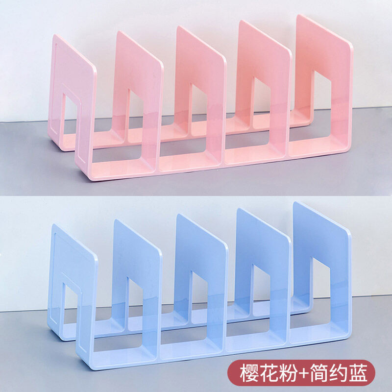 Giá sách giá đứng sách dày dặn sức chứa lớn hộp đựng sách vở để bàn giá đọc sách học sinh đựng bàn học sắp xếp
