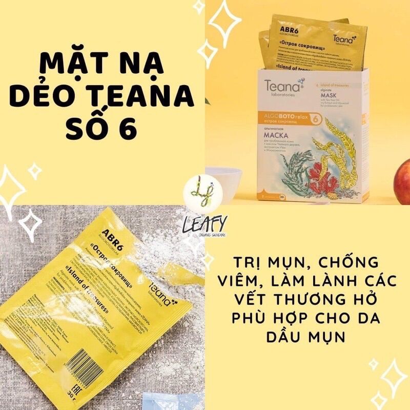 [DATE 2024]MẶT NẠ DẺO TEANA (KÈM BILL)