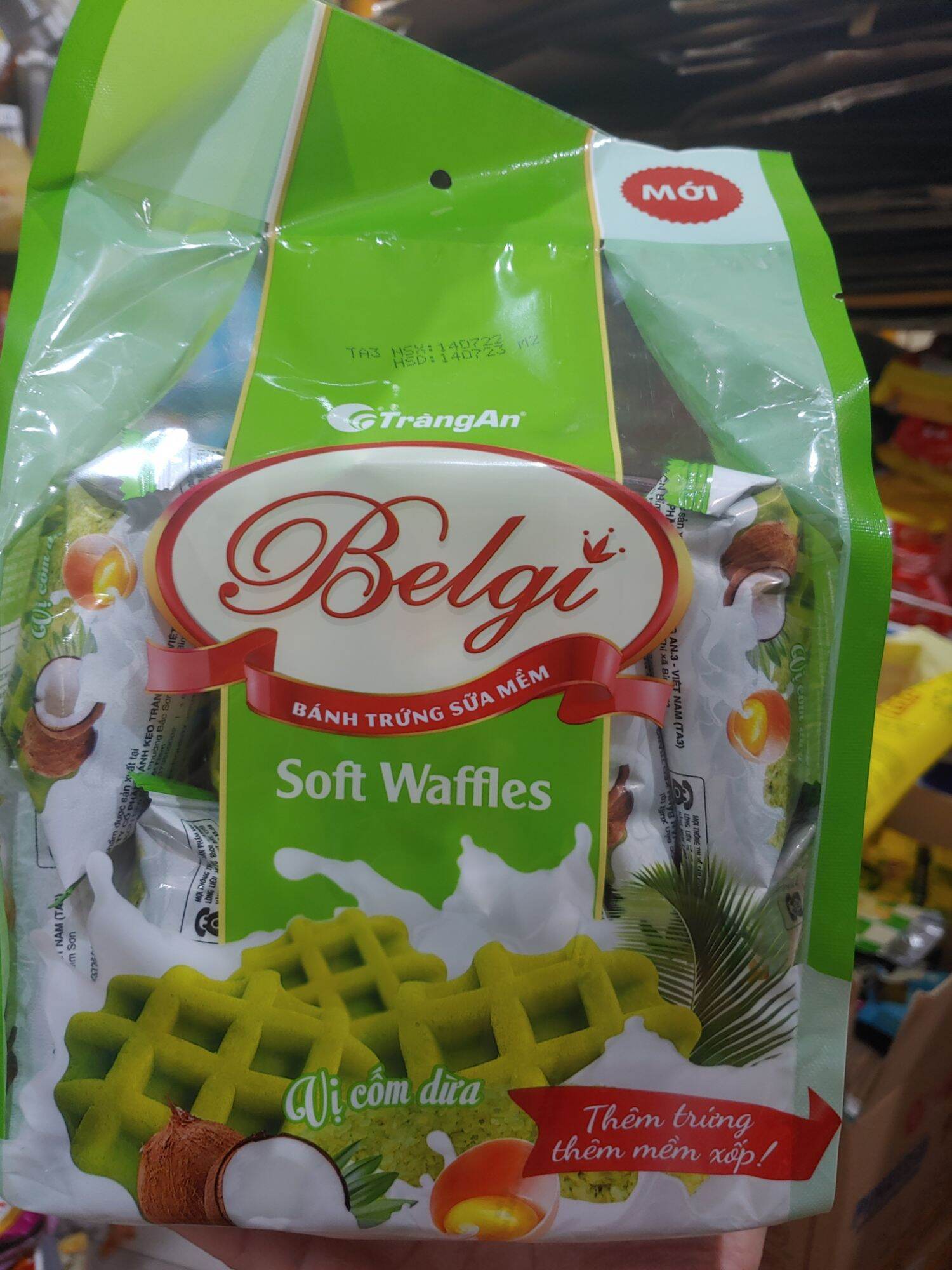 Bánh Belgi tràng an các vị