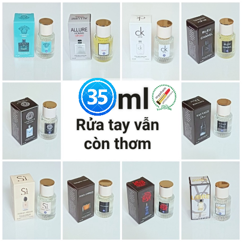 Nước Hoa Nữ 4D Thơm 12h 35ml