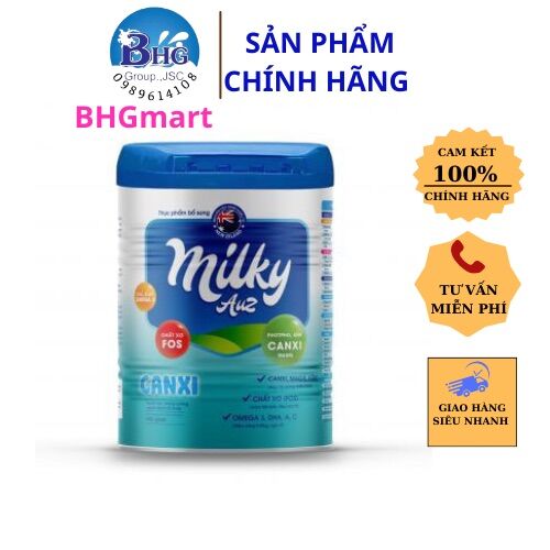 Sữa milky auz canxi 850g