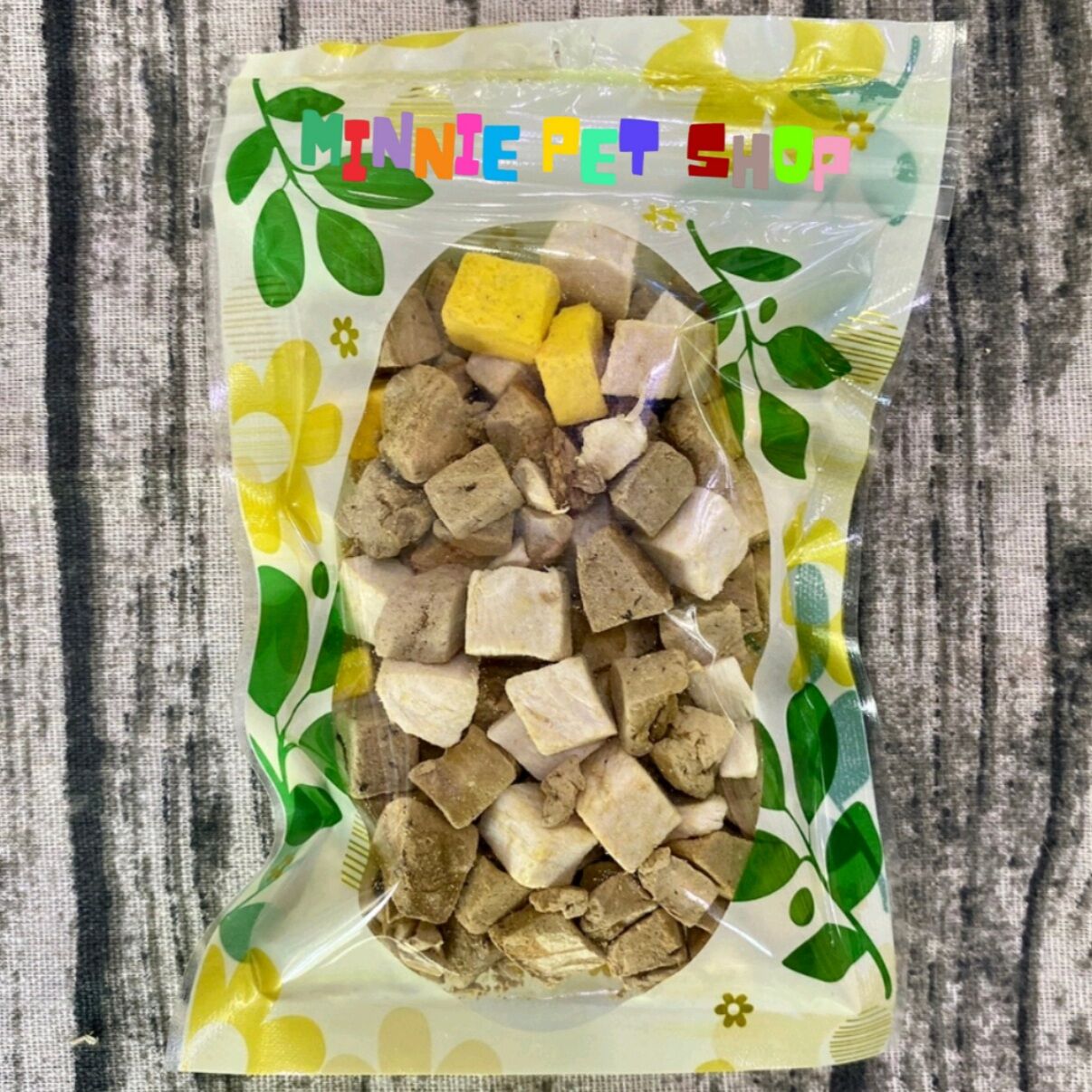 Thịt và gan sấy lạnh thức ăn cho hamster, sóc kiểng...