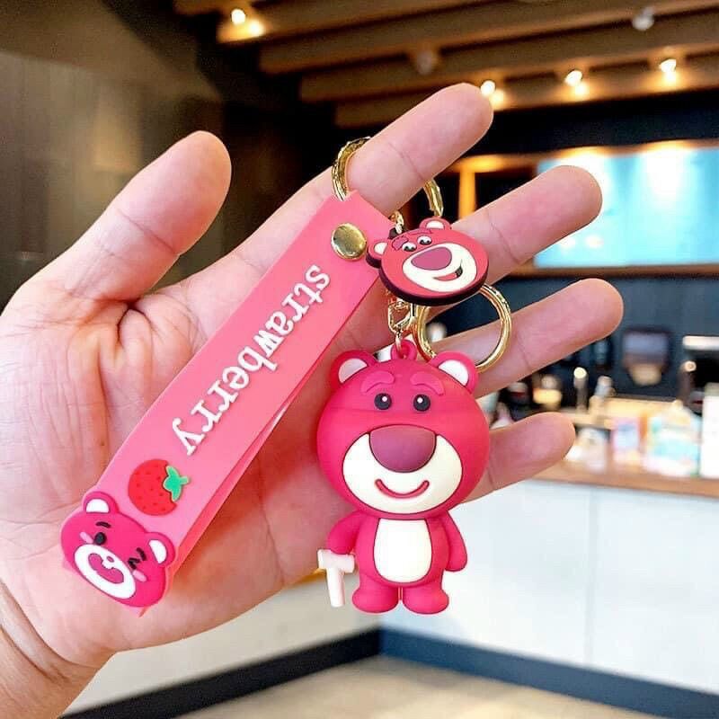 MÓC KHOÁ GẤU DÂU LOTSO