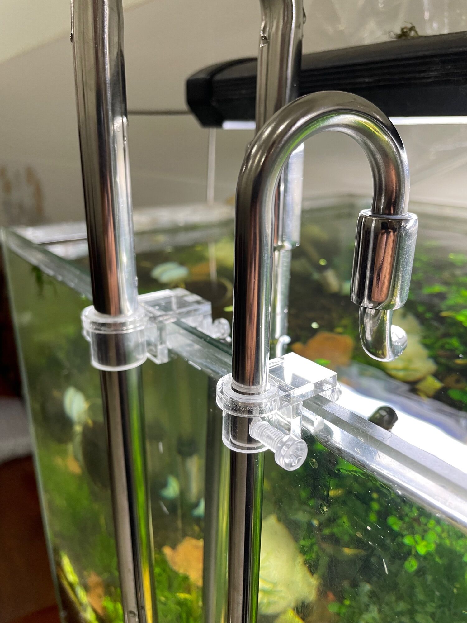 In out inox f16 - f12 - đầu in out cho bể thủy sinh - hệ thống lọc nước