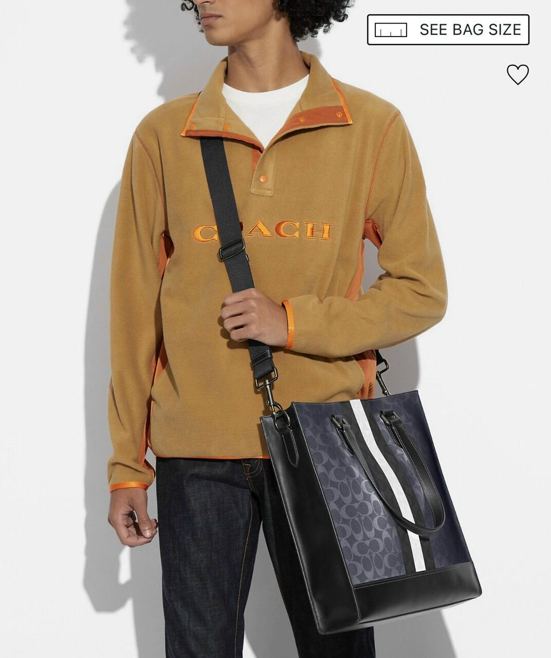 Túi Coach nam Graham Structured Tote chuẩn xịn