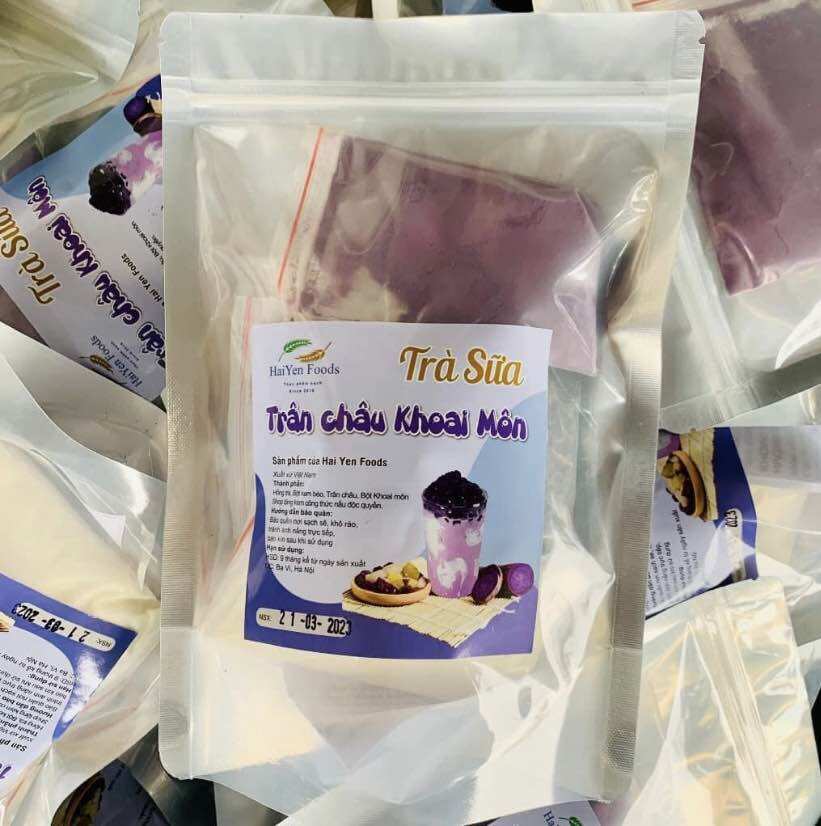 Set nguyên liệu trà sữa trân châu