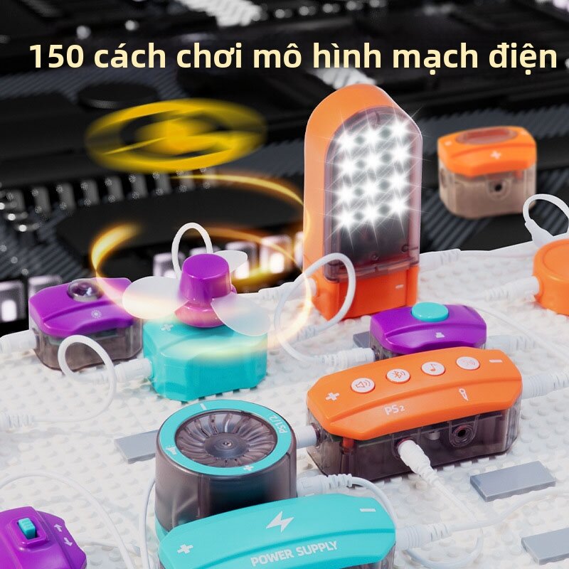 JIUJIUQI | Bộ Kit Thí Nghiệm Mạch Điện Khoa Học