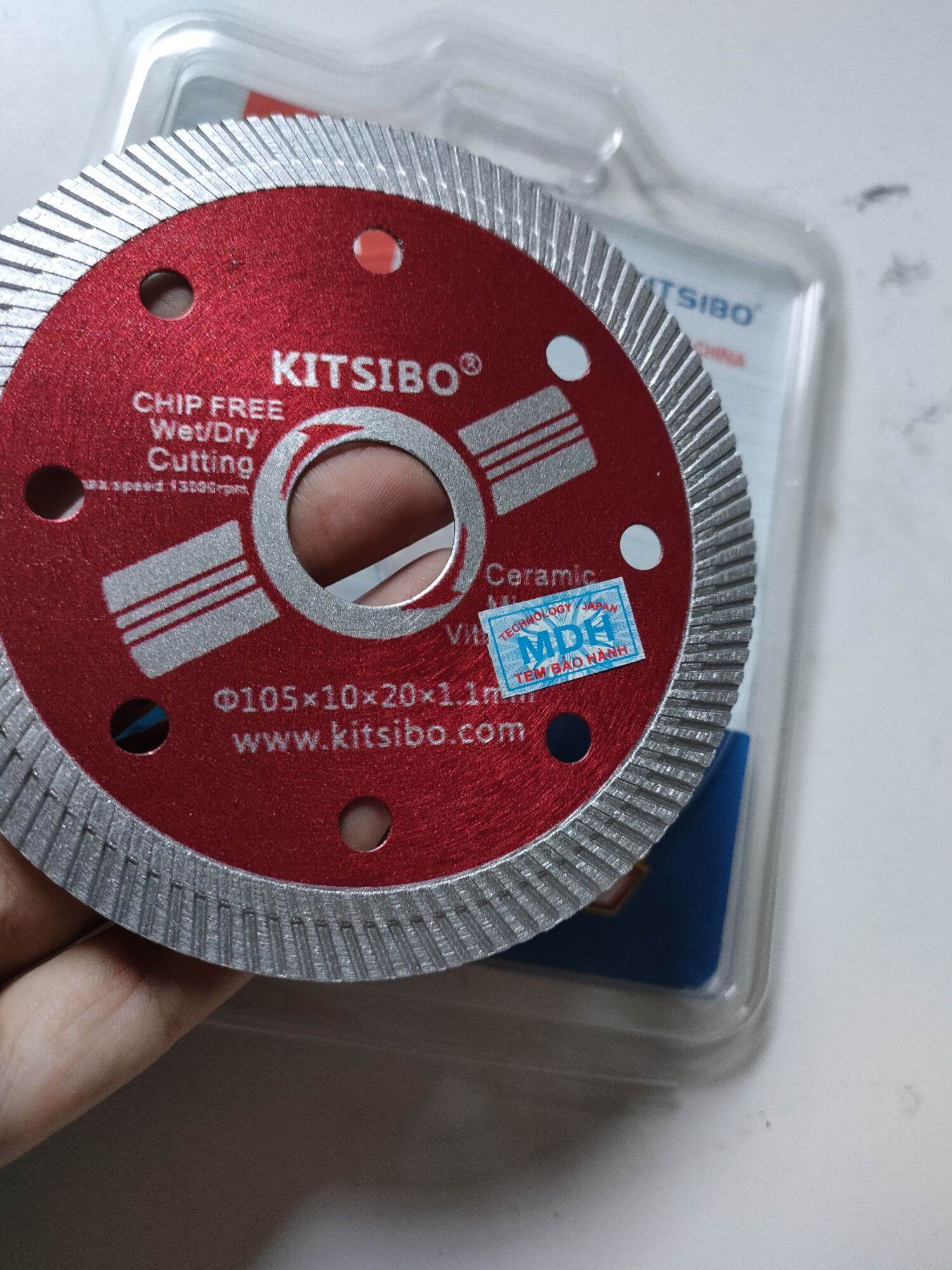 Đá cắt gạch cao cấp- đá cắt gạch kissibo - lưỡi cắt bê tông đa năng kitsibo