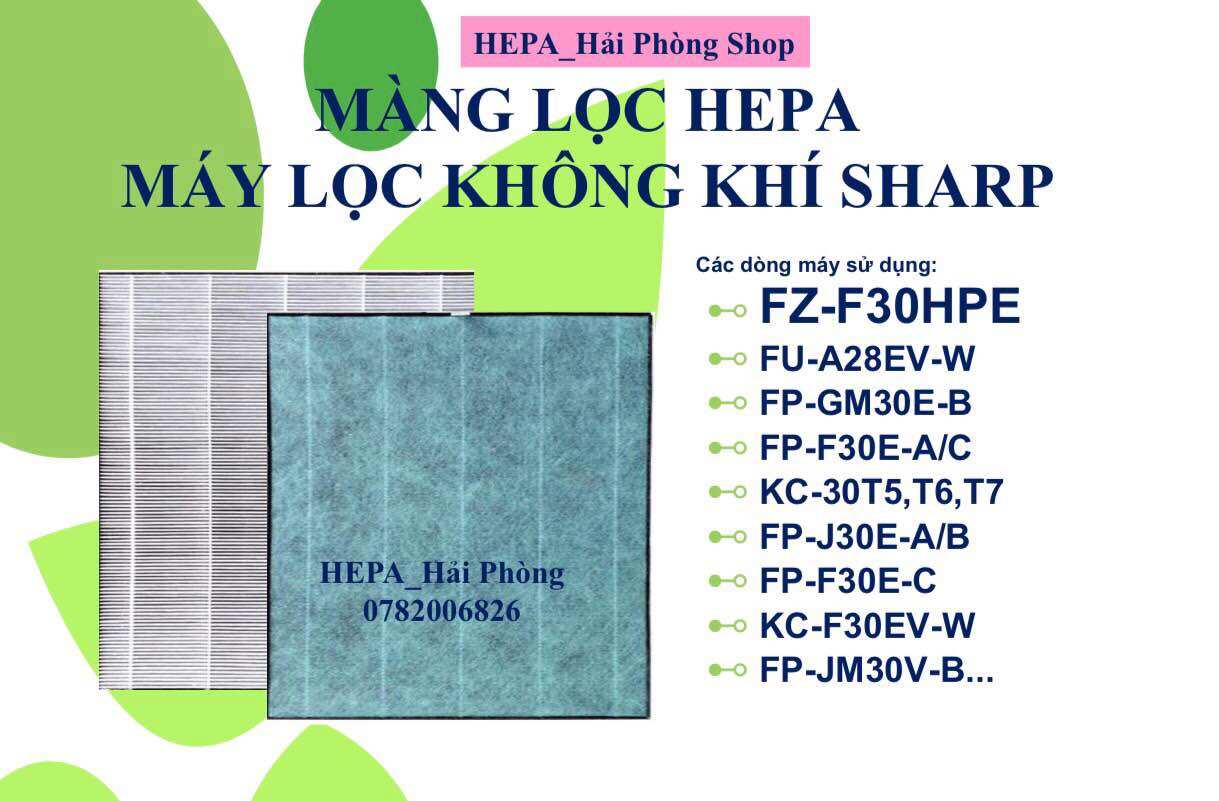 Màng lọc Hepa Sharp FU-A28EV-W