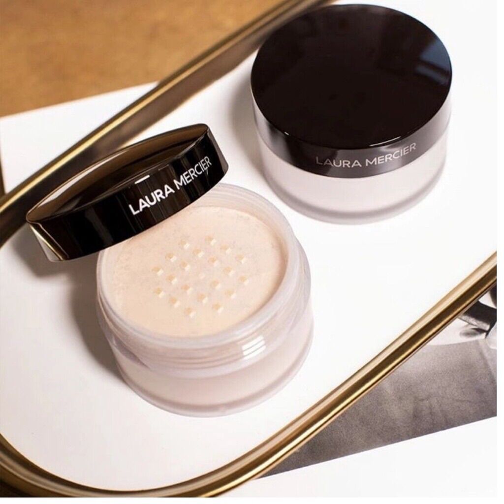 Set Sephora phấn phủ + nhũ mắt Laura Mercier