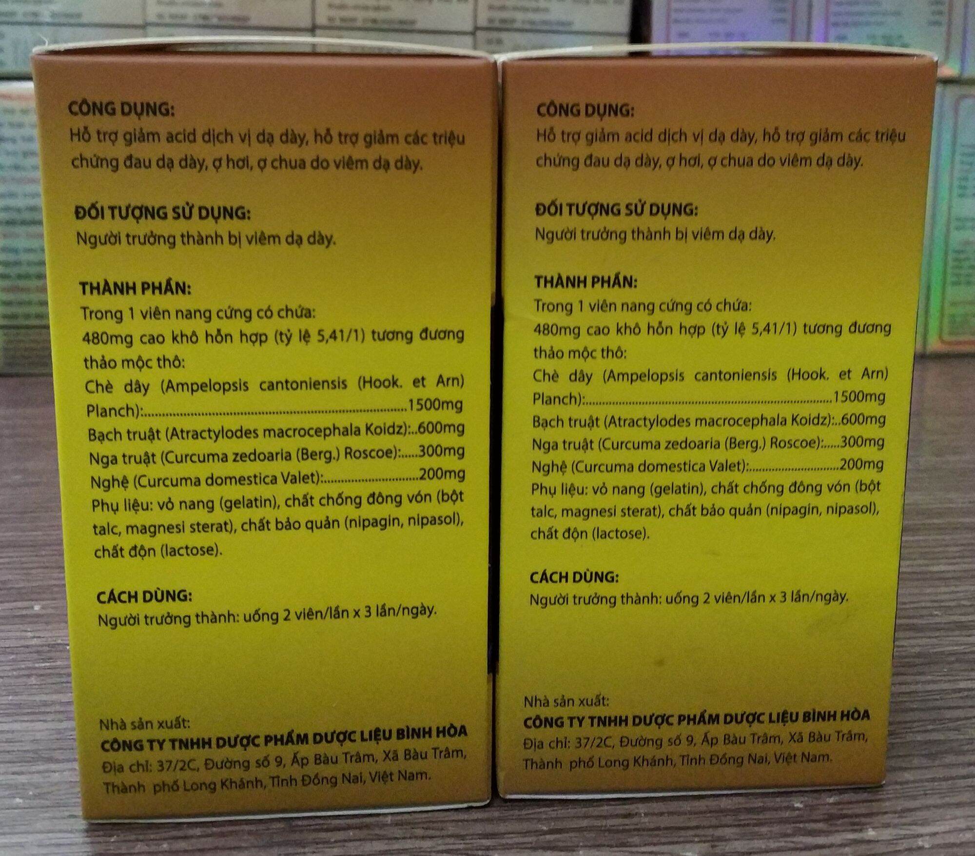 Dạ Dày /HT hộp 60viên nang