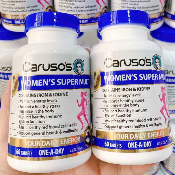 Vitamin women's super multi caruso's - vitamin tổng hợp phụ nữ