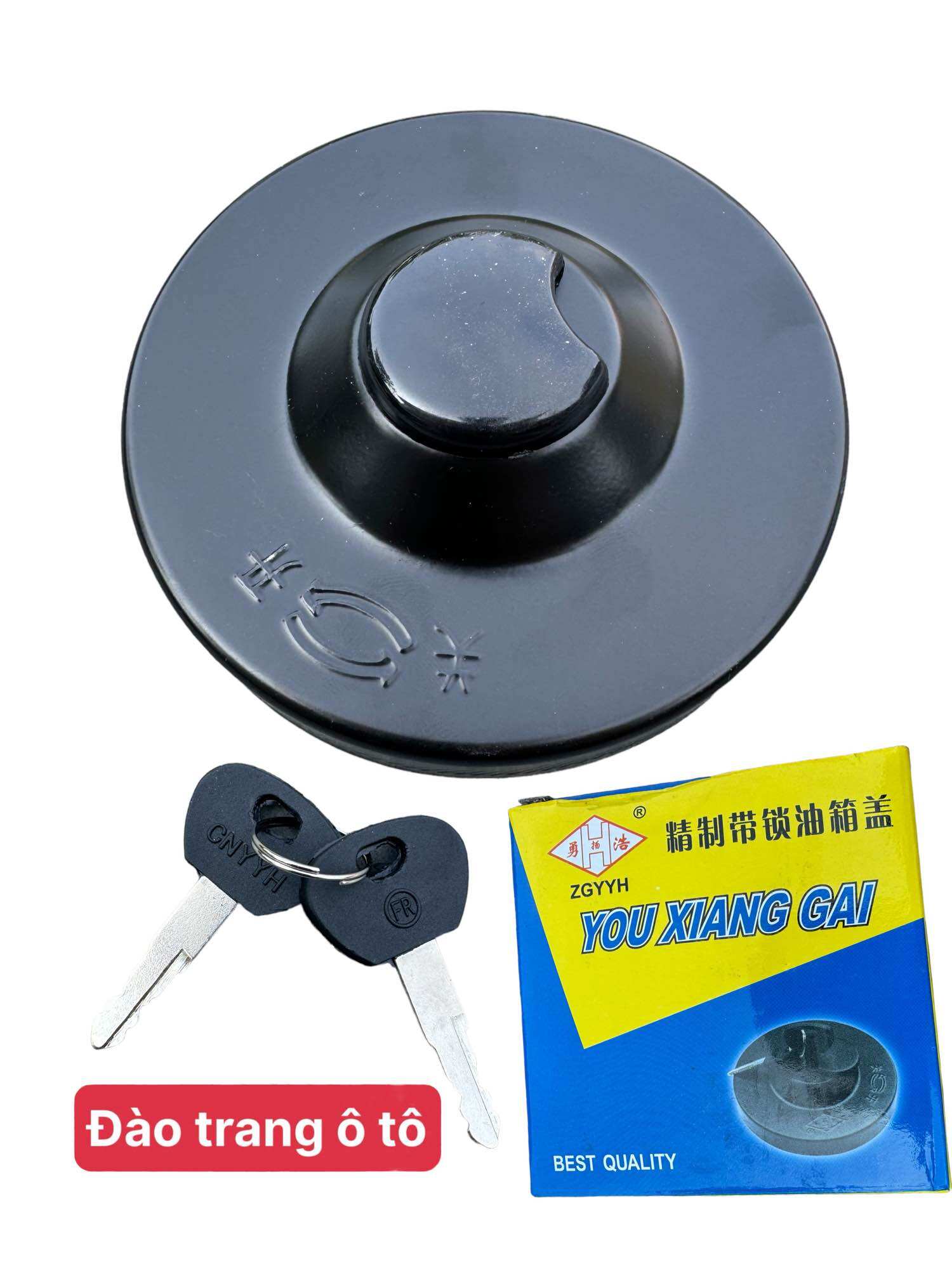 Nắp thùng dầu xe cửu long đông phong 11,3cm EQ 140 151 nắp thùng dầu xe ô tô