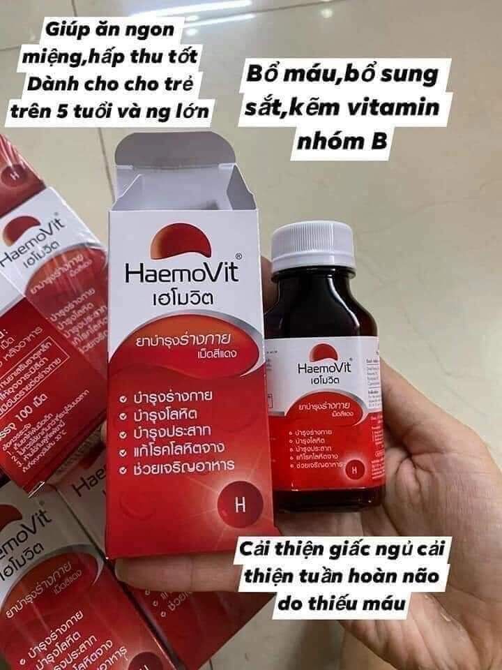tăng cân haemovit thái lan