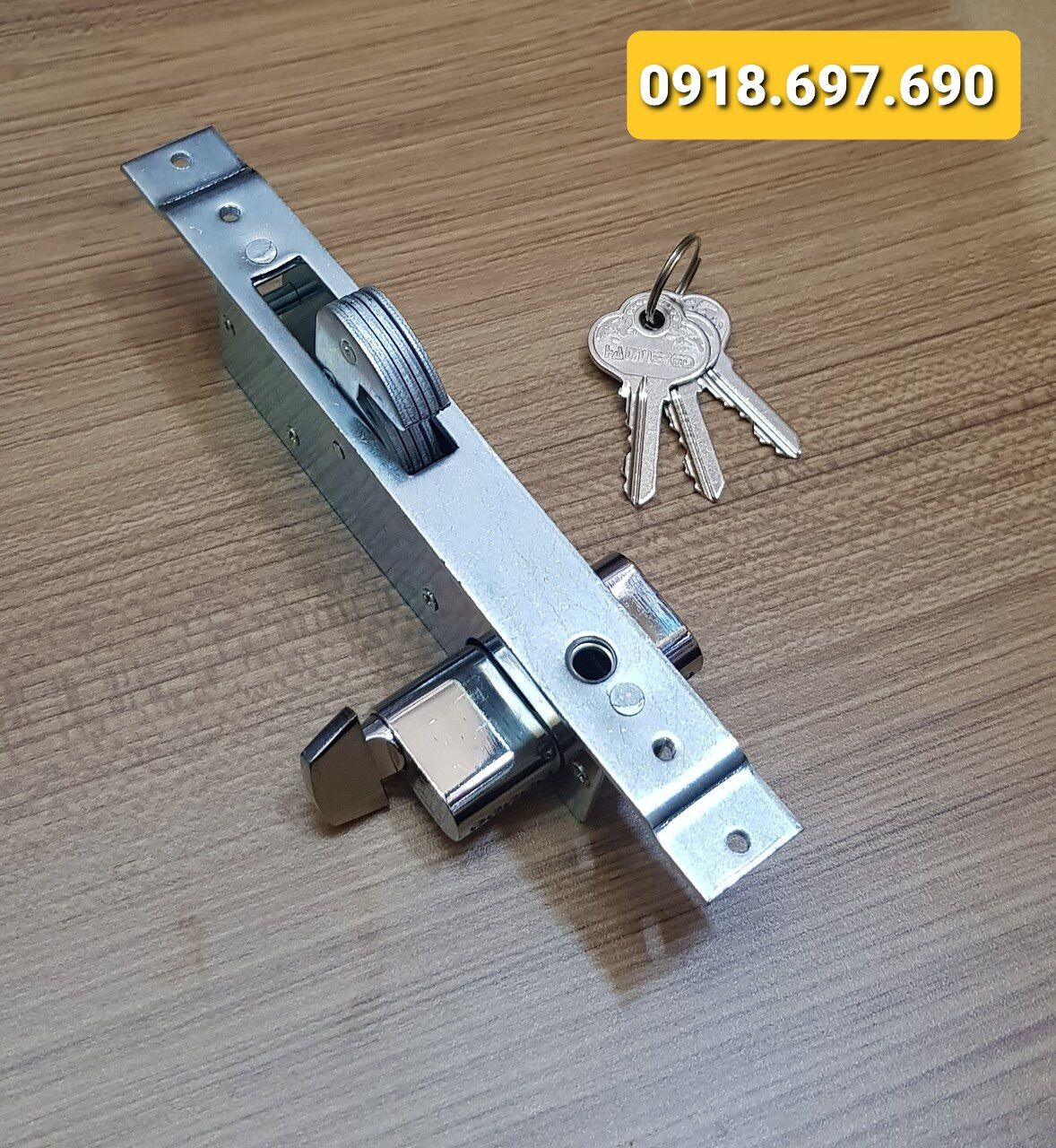 [HCM]Khóa  âm Droll cửa mở / cửa lùa