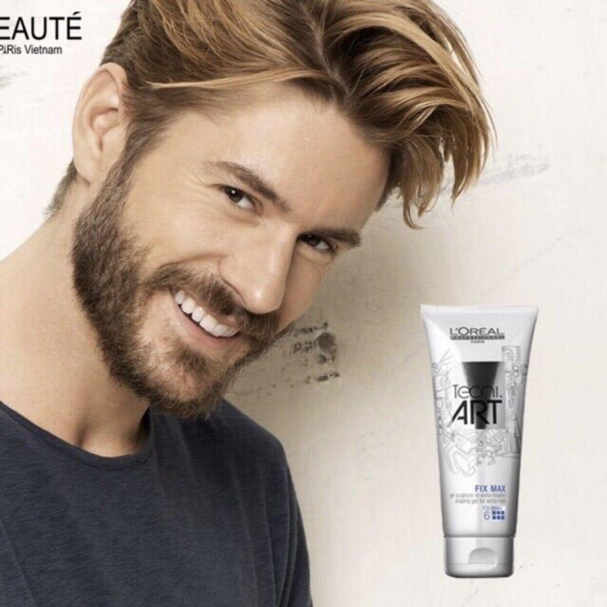 GEL TẠO KIỂU TÓC LOREAL TECNI ART FIX MAX 200ml mẫu mới